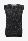 Golden Goose Db Sequined Sleeveless Top