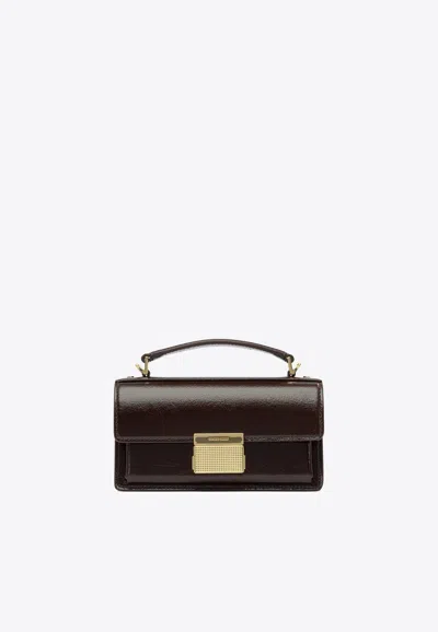 Golden Goose Db Small Venezia Leather Crossbody Bag In Brown