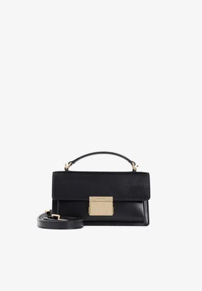 Golden Goose Db Small Venezia Top Handle Bag In Black