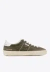 Golden Goose Db Soul Star Suede Low-top Sneakers In Green