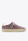 Golden Goose Db Soul-star Suede Sneakers In Mauve