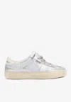Golden Goose Db Soulstar Low-top Sneakers In Silver