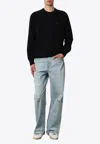 Golden Goose Db Star Print Crewneck Sweatshirt