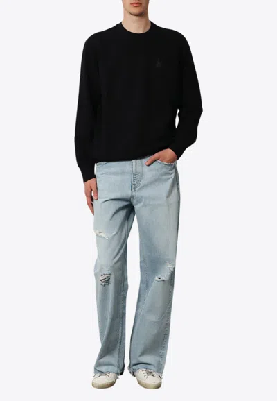 Golden Goose Db Star Print Crewneck Sweatshirt