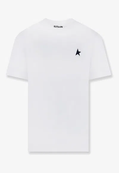 GOLDEN GOOSE DB STAR PRINT CREWNECK T-SHIRT