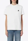 Golden Goose Db Star Print Crewneck T-shirt In White