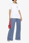 Golden Goose Db Star Print T-shirt In Blue