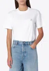 Golden Goose Db Star Short-sleeved T-shirt In White
