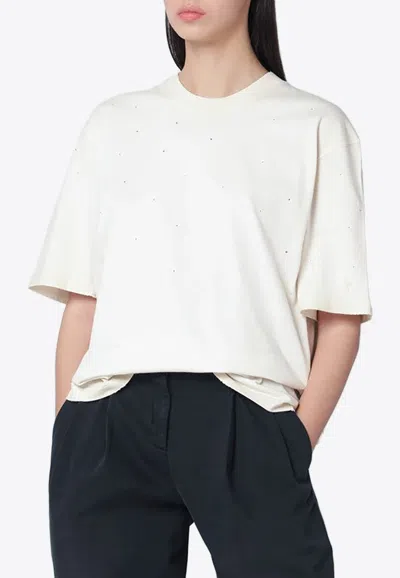 Golden Goose Db Star Vintage T-shirt In White