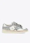 Golden Goose Db Stardan Glitter Low-top Sneakers In White