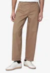 Golden Goose Db Straight-leg Chino Pants In Sand