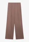 Golden Goose Db Straight-leg Tailored Pants In Yellow