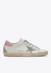 Golden Goose Db Super-star Distressed Leather Sneakers In Multi
