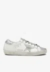 Golden Goose Db Super-star Distressed Low-top Sneakers In Multi