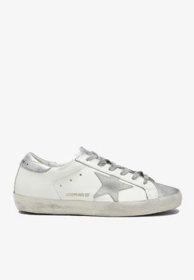 Golden Goose Db Super-star Distressed Low-top Sneakers In Multi