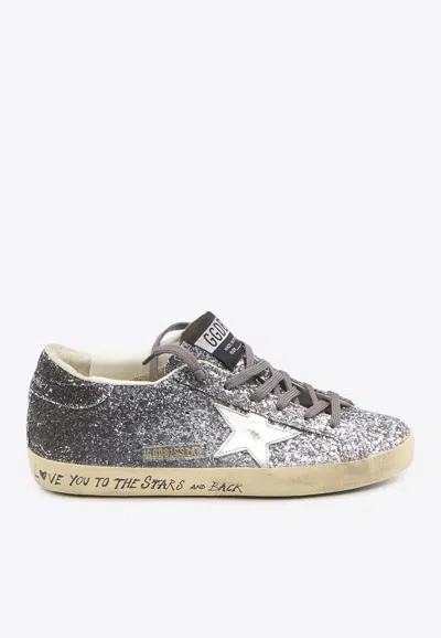 Golden Goose Db Super-star Glitter Degrade Sneakers