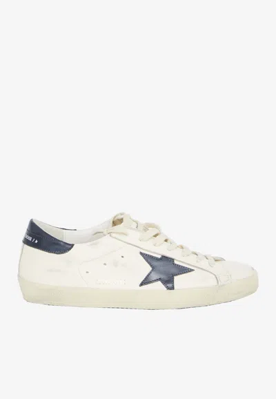 Golden Goose Db Super-star Leather Low-top Sneakers In Neutral