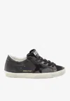 Golden Goose Db Super-star Leather Low-top Sneakers In Black