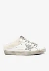 Golden Goose Db Super-star Leather Sabot Sneakers In White