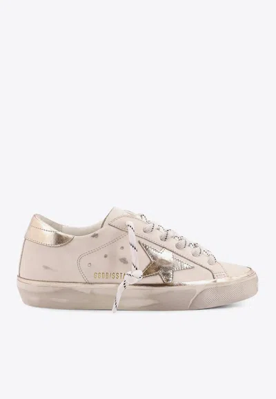 Golden Goose Db Super-star Leather Sneakers