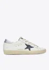 Golden Goose Db Super-star Leather Sneakers In White
