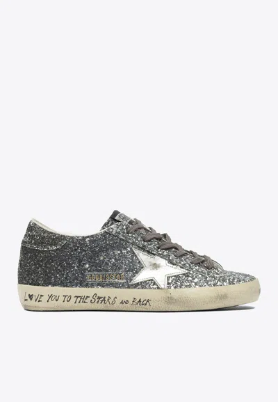 Golden Goose Db Super-star Low-top Sneakers In Gray