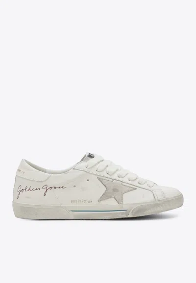 Golden Goose Db Super-star Low-top Sneakers In White