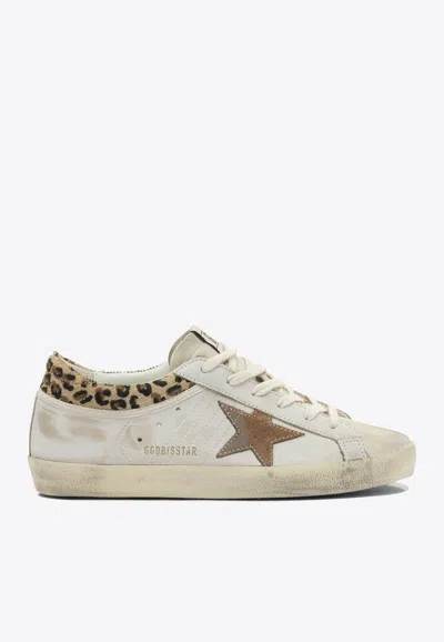 Golden Goose Db Super-star Pony Hair Low-top Sneakers In Multi