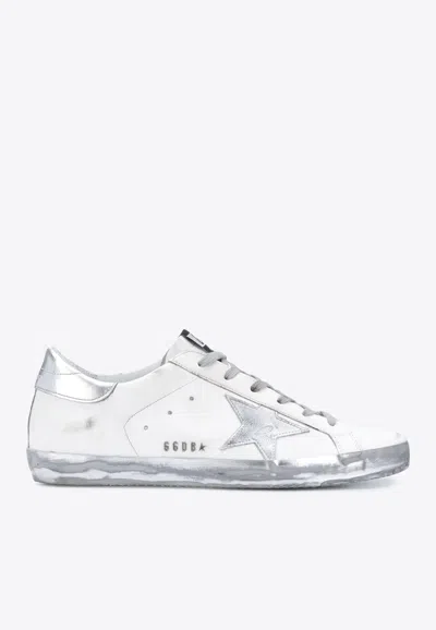 Golden Goose Db Super-star Low-top Sneakers In White