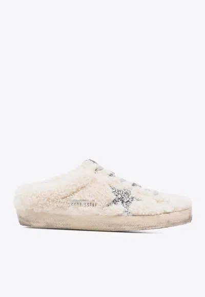 Golden Goose Db Super-star Sabot Shearling Sneakers