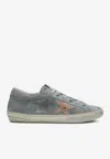 Golden Goose Db Super-star Suede Sneakers In Gray