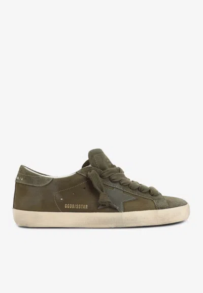 Golden Goose Db Superstar Low-top Sneakers In Green