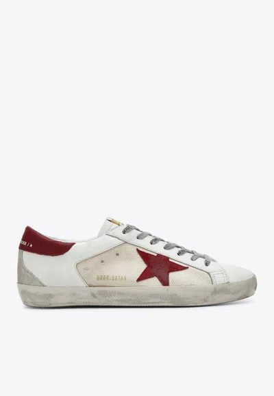 Golden Goose Db Super-star Low-top Sneakers In Sand