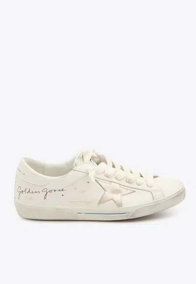 Golden Goose Db Super-star Low-top Sneakers In White