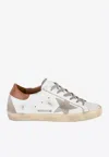 Golden Goose Db Superstar Signature Star Leather Sneakers In White
