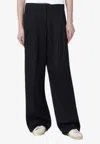 Golden Goose Db Tailored Wool Pants In Black