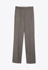 Golden Goose Db Tailored Wool Pants In Gray