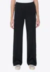 Golden Goose Db Track Pants With Contrasting Stars In Black