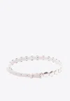 Golden Goose Db Trinidad Studded Leather Belt In White