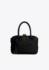 Golden Goose Db Vita Leather Handbag In Black