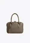 Golden Goose Db Vita Leather Handbag In Green