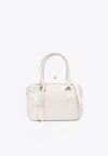 Golden Goose Db Vita Leather Top Handle Bag In White
