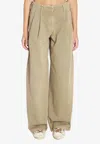 Golden Goose Db Wide-leg Casual Pants In Gray