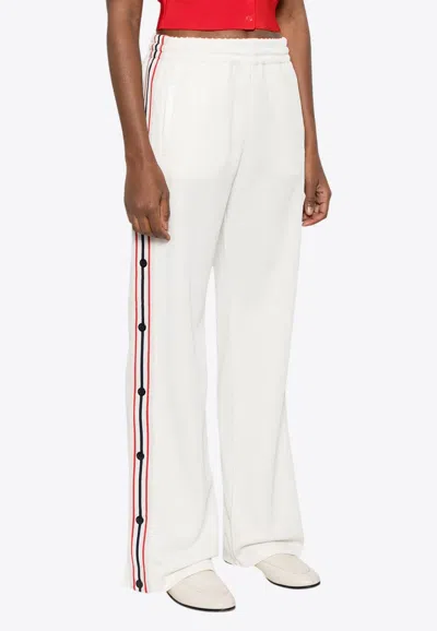 GOLDEN GOOSE DB WIDE-LEG TRACK PANTS