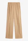 Golden Goose Db Wool Tailored Pants In Nude