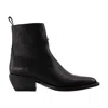Golden Goose Debbie Ankle Boots In Black