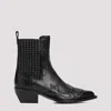 Golden Goose Debbie Beatles Ankle-length Cow Leather Boots In Black