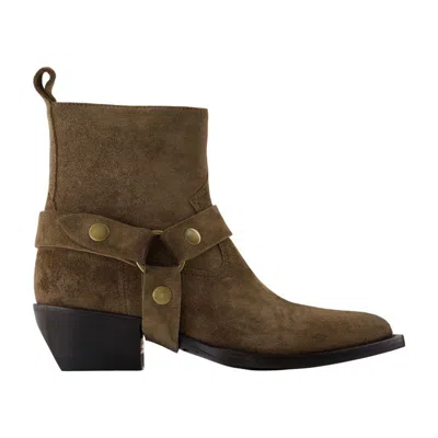 Golden Goose Debbie Boots In Brown