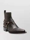 Golden Goose "debbie" Distressed Leather Ankle Boots