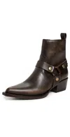 Golden Goose Deluxe Brand Women Debbie Distressed Leather Boots In Brown